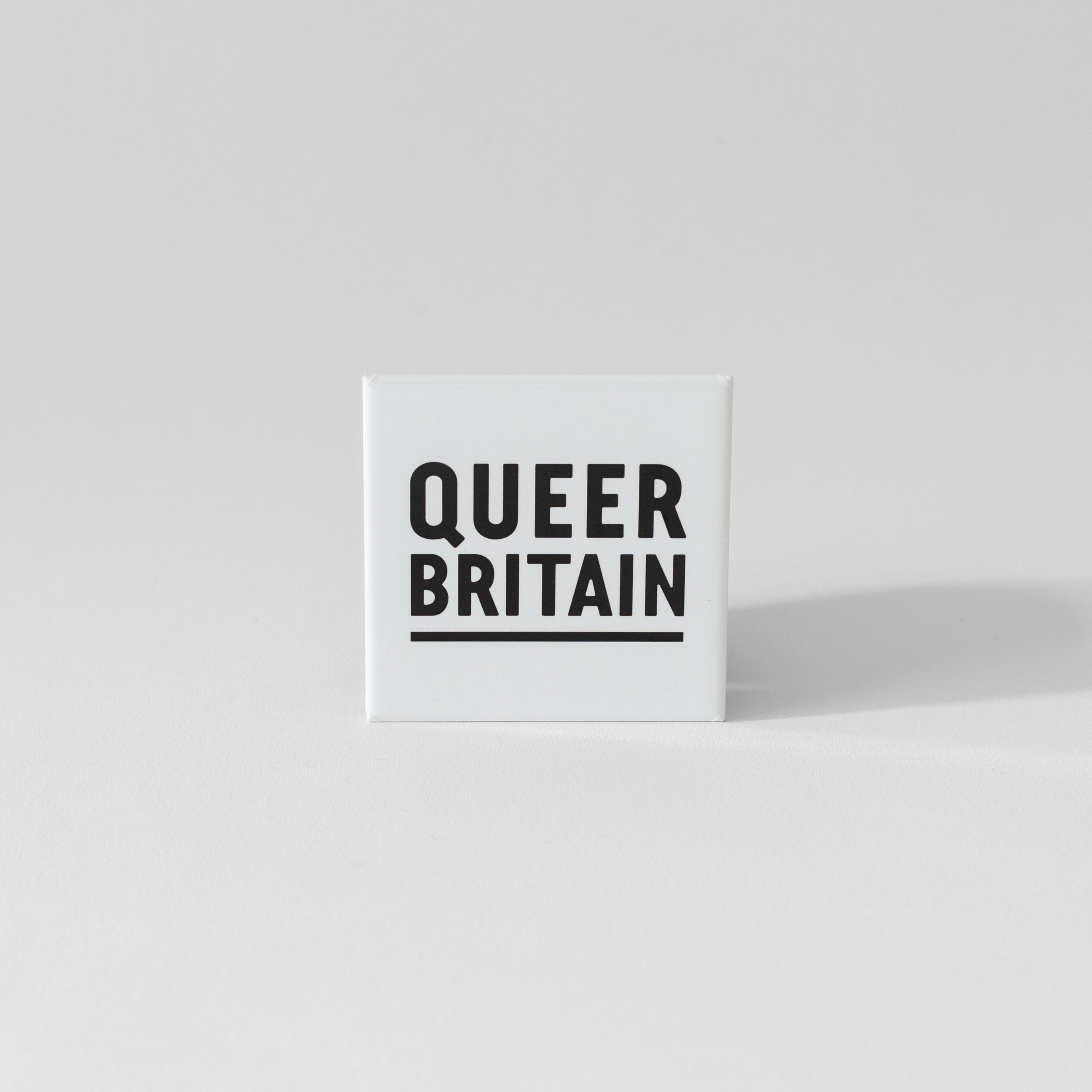 Queer Britain Magnet - White