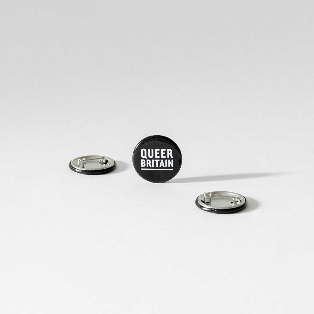 Queer Britain Badge - Black