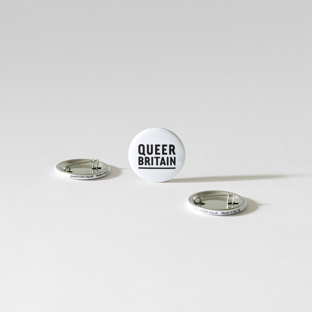 Queer Britain Badge - White