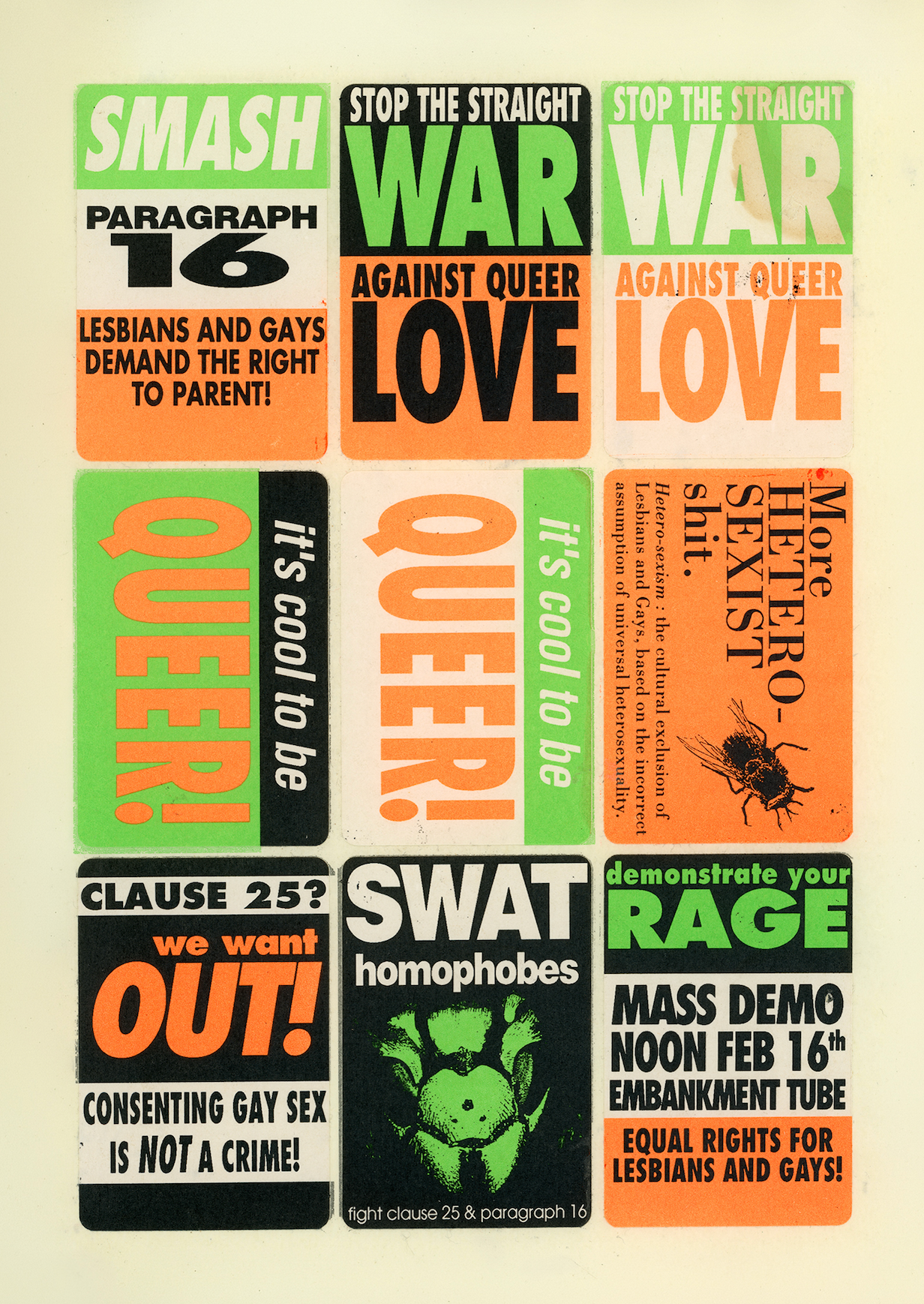 Queer Protest Print - A3 Print (Chris Holland)